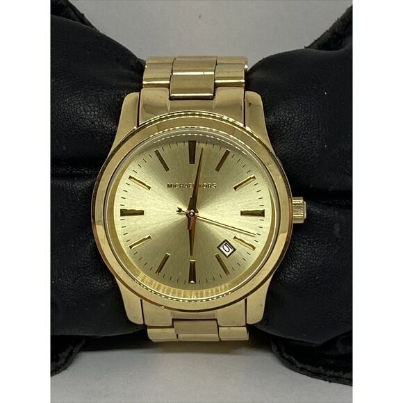 Michael Kors MK5160 Women's Gold Stainless Steel Analog Dial Quartz Watch JK440 - Picture 3 of 12